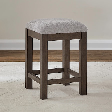 Upholstered Console Stool