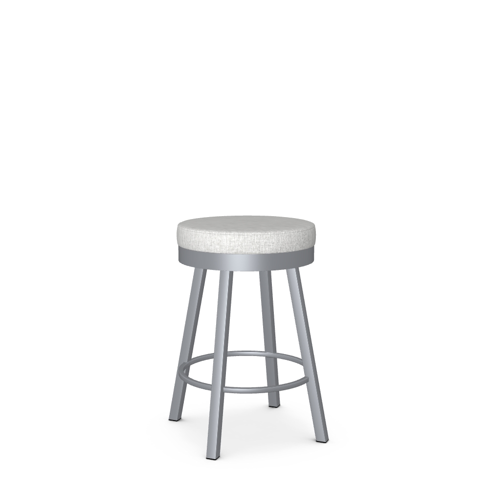 Upholstered Counter Height Swivel Stool