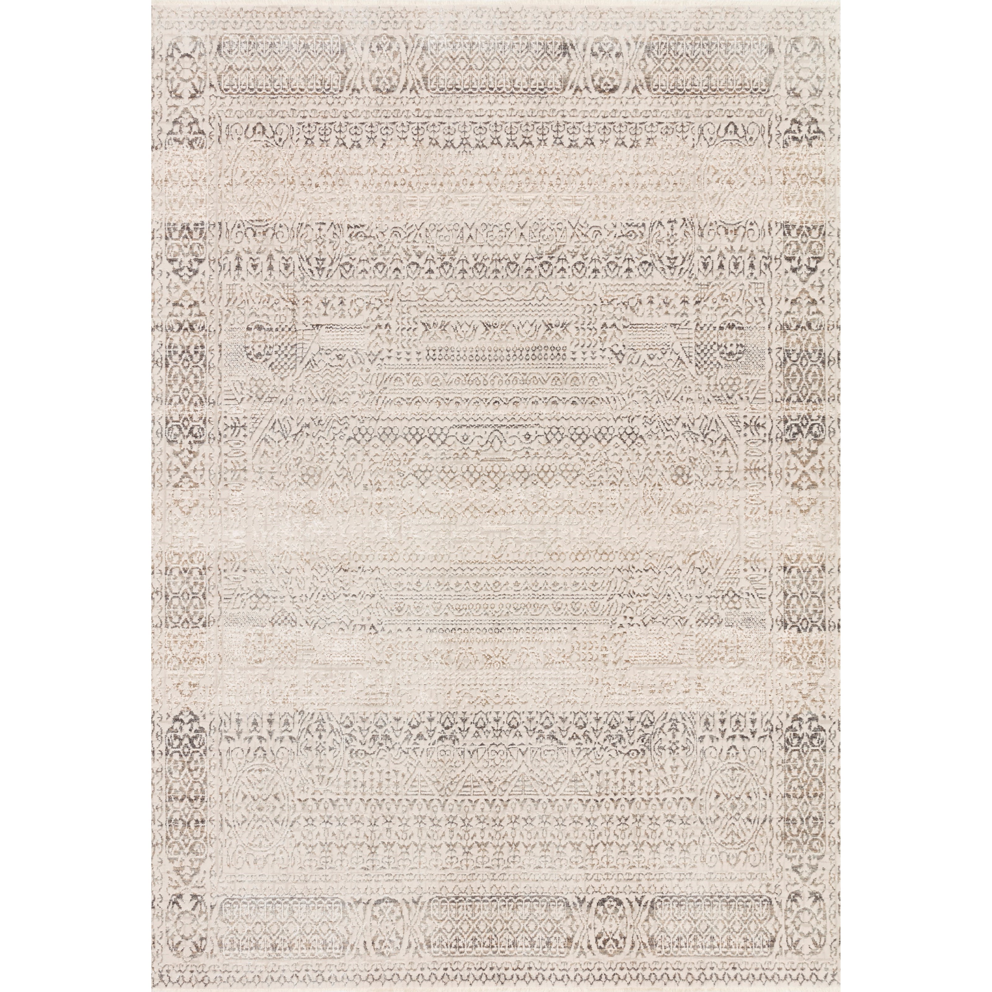 2'6" x 16'0" Ivory / Silver Rug