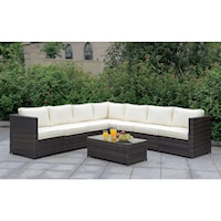 Contemporary L-Shaped Sectional Set