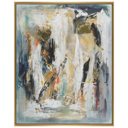 CONQUIST W/LAGUNA GOLD FRAME 40X50