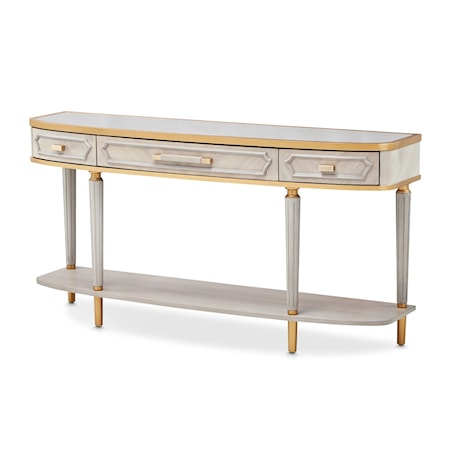 3-Drawer Console Table