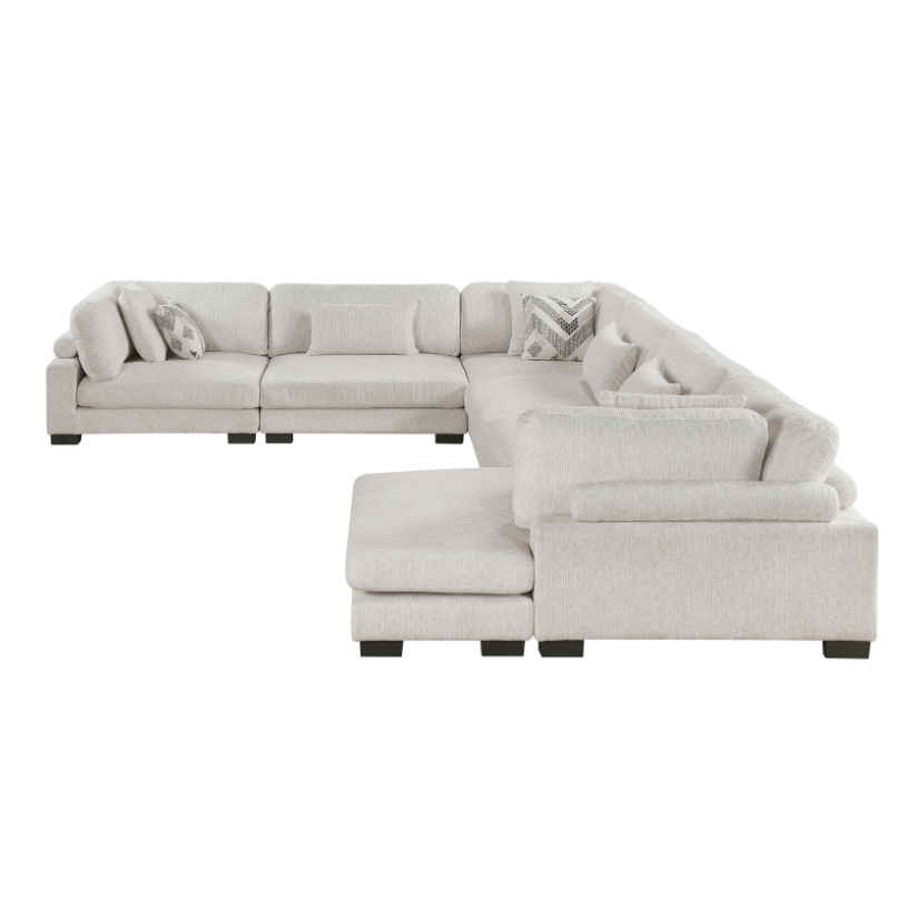 Homelegance Tinley 6-Piece Sectional Sofa with Chaise