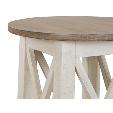 Round End Table