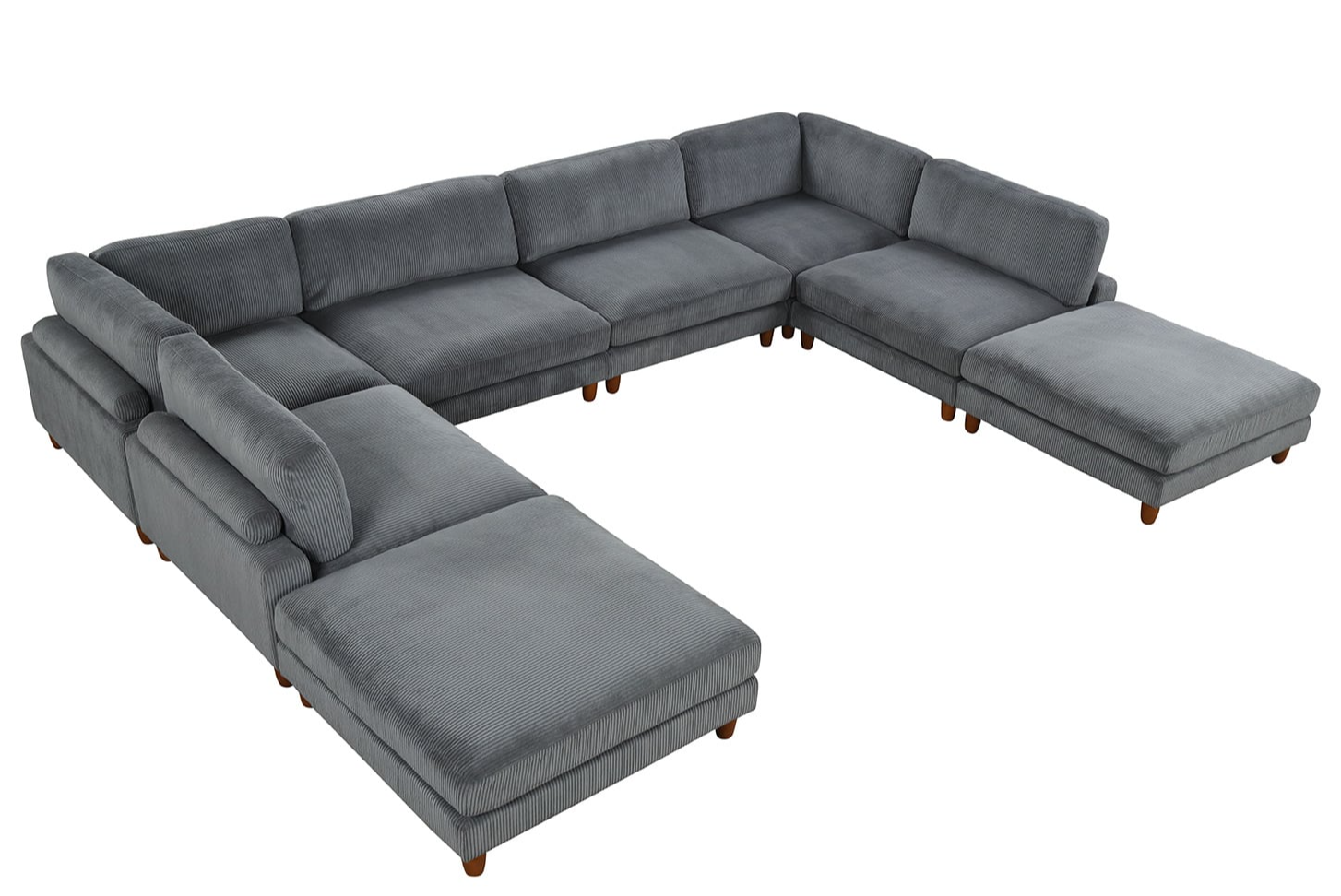 8-Piece Sectional Sofa