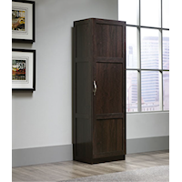 Transitional Storage Cabinet with Adjustable Shelves