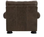 Bernhardt Bernhardt Living Foster Leather Chair without Pillows