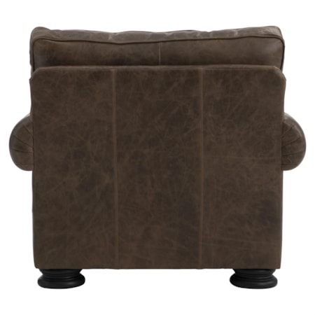 Foster Leather Chair without Pillows