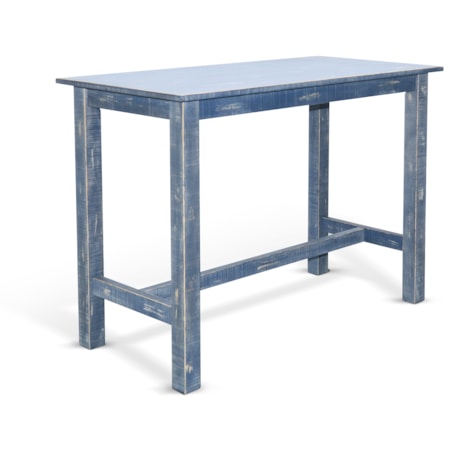 Magohany Wood Counter-Height Dining Table