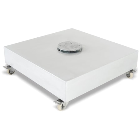 Galvanized Steel Base w/Wheels - Cantilever