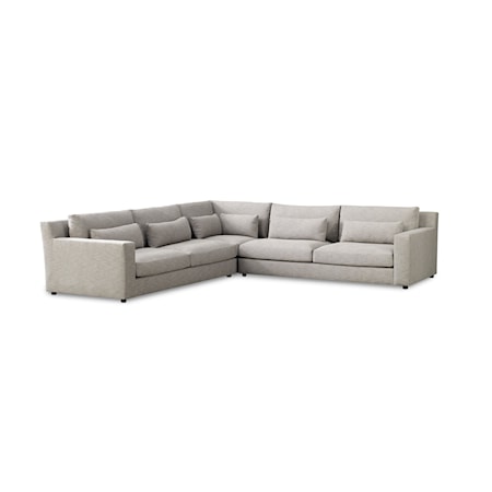 3-Piece Sectional Loveseat