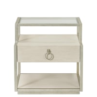 Contemporary Rectangular End Table