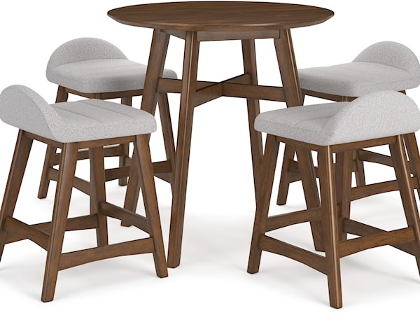 5-Piece Counter Height Dining Set