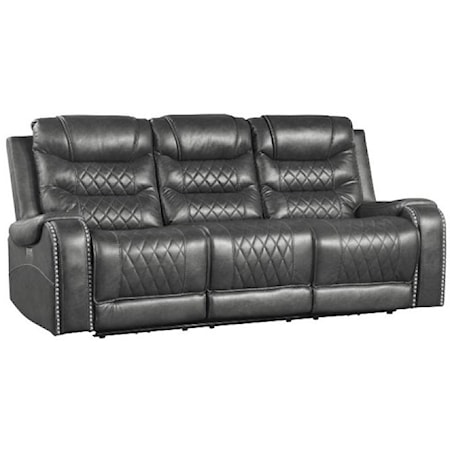 Power Double Reclining Sofa