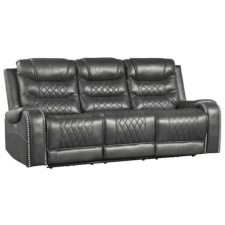 Power Double Reclining Sofa
