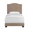 Accentrics Home Fashion Beds Twin Upholstered Bed