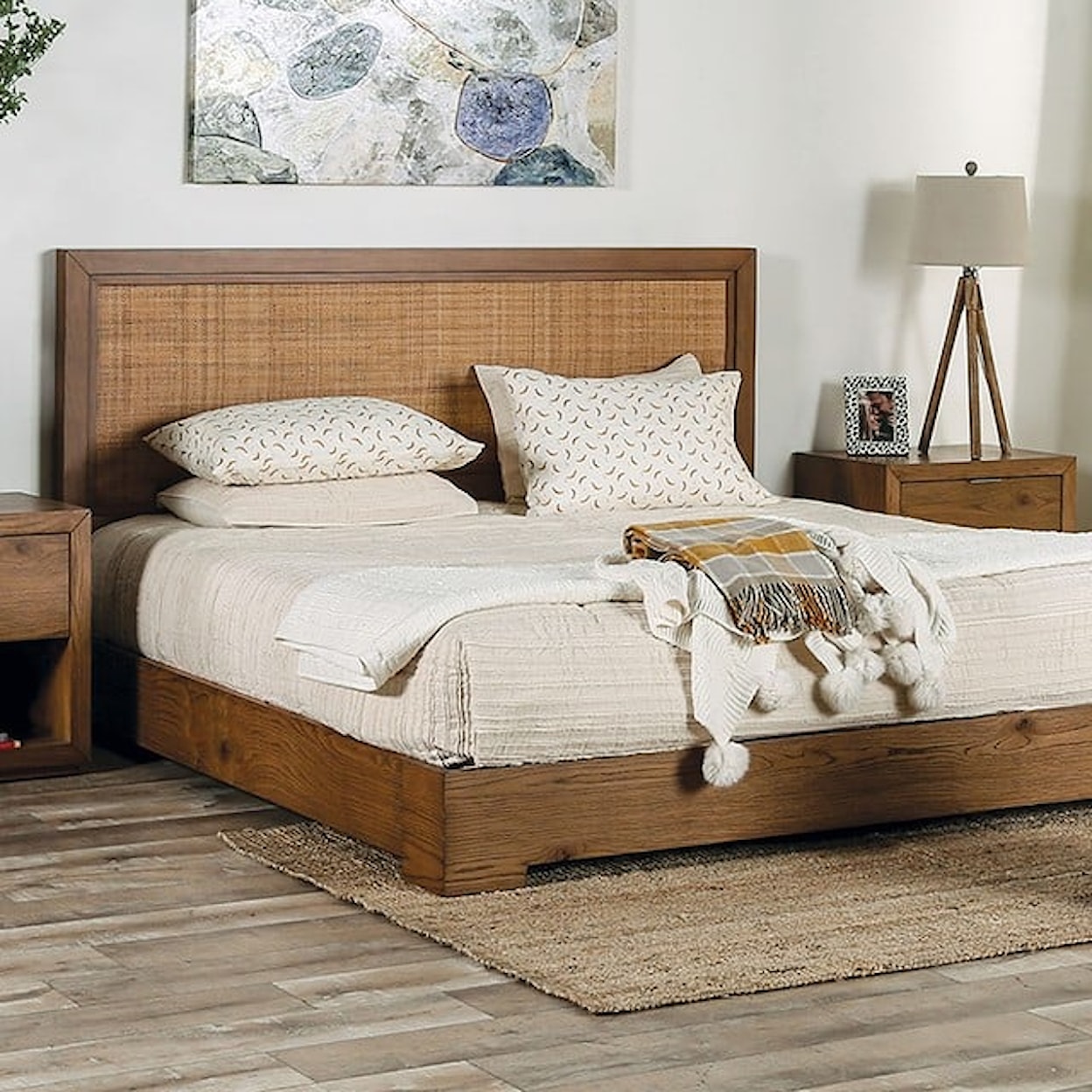 Furniture of America LEIRVIK Queen Bed