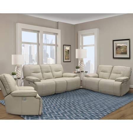 3-Piece Power Reclining Living Room Set