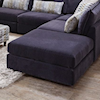 Fusion Furniture 7000 ELISE INK Ottoman