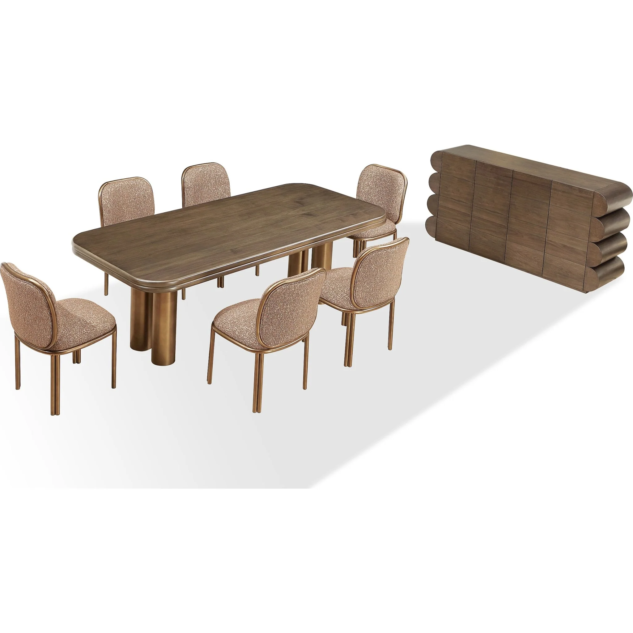 Modus Furniture Mataranka 7-Piece Dining Set