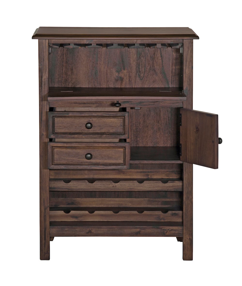2-Drawer Wine Cabinet