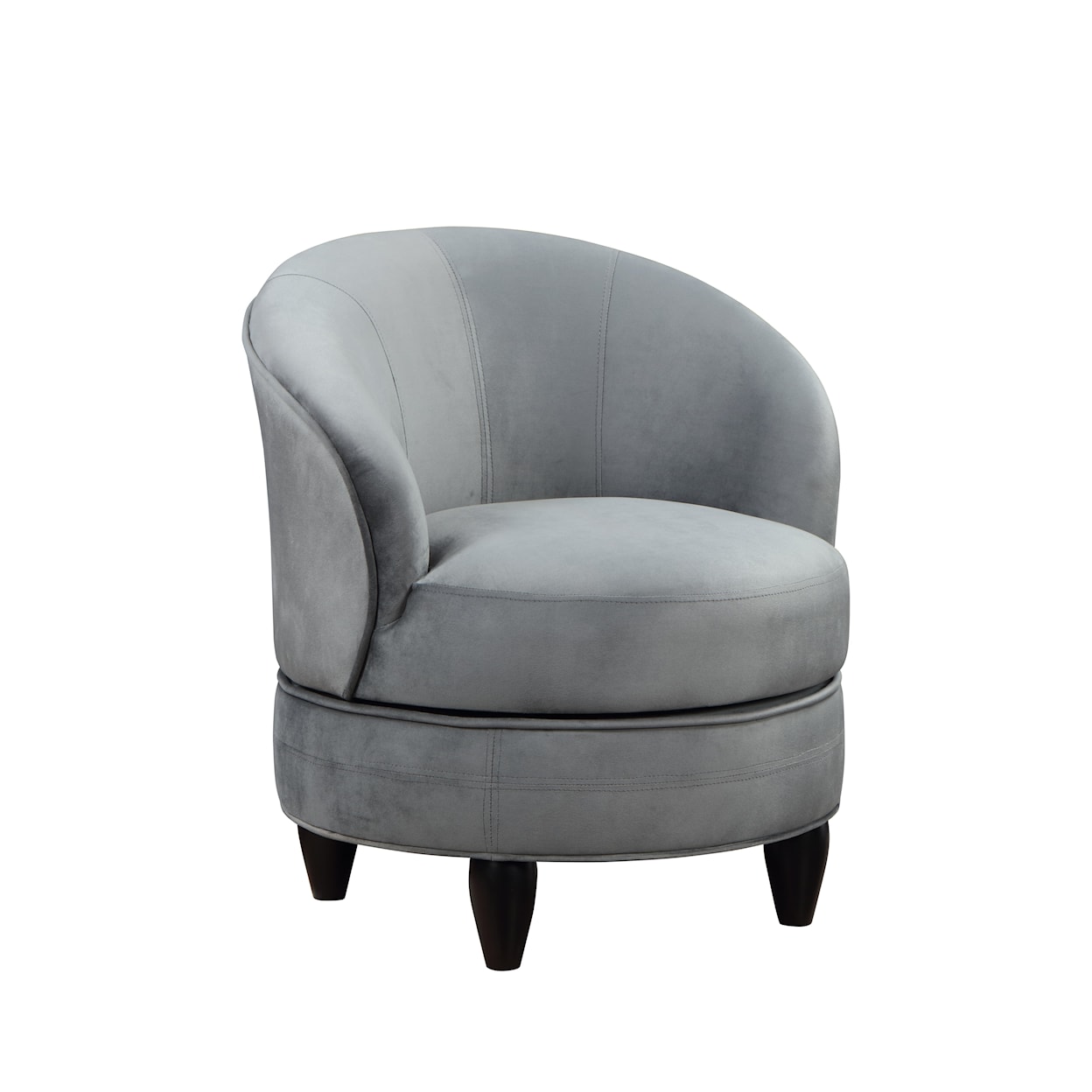 Steve Silver SONA SONA GREY VELVET SWIVEL ACCENT | CHAIR