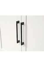 Sauder HomePlus Contemporary Two-Door Storage Cabinet with Adjustable Shelving