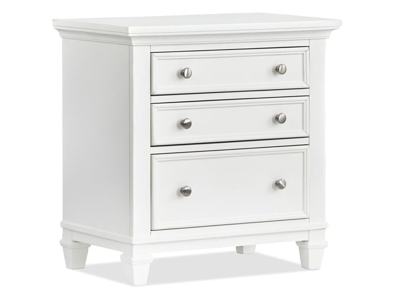 Magnussen Home Charleston 3-Drawer Nightstand