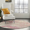 Nourison Celestial 5'3" Round  Rug