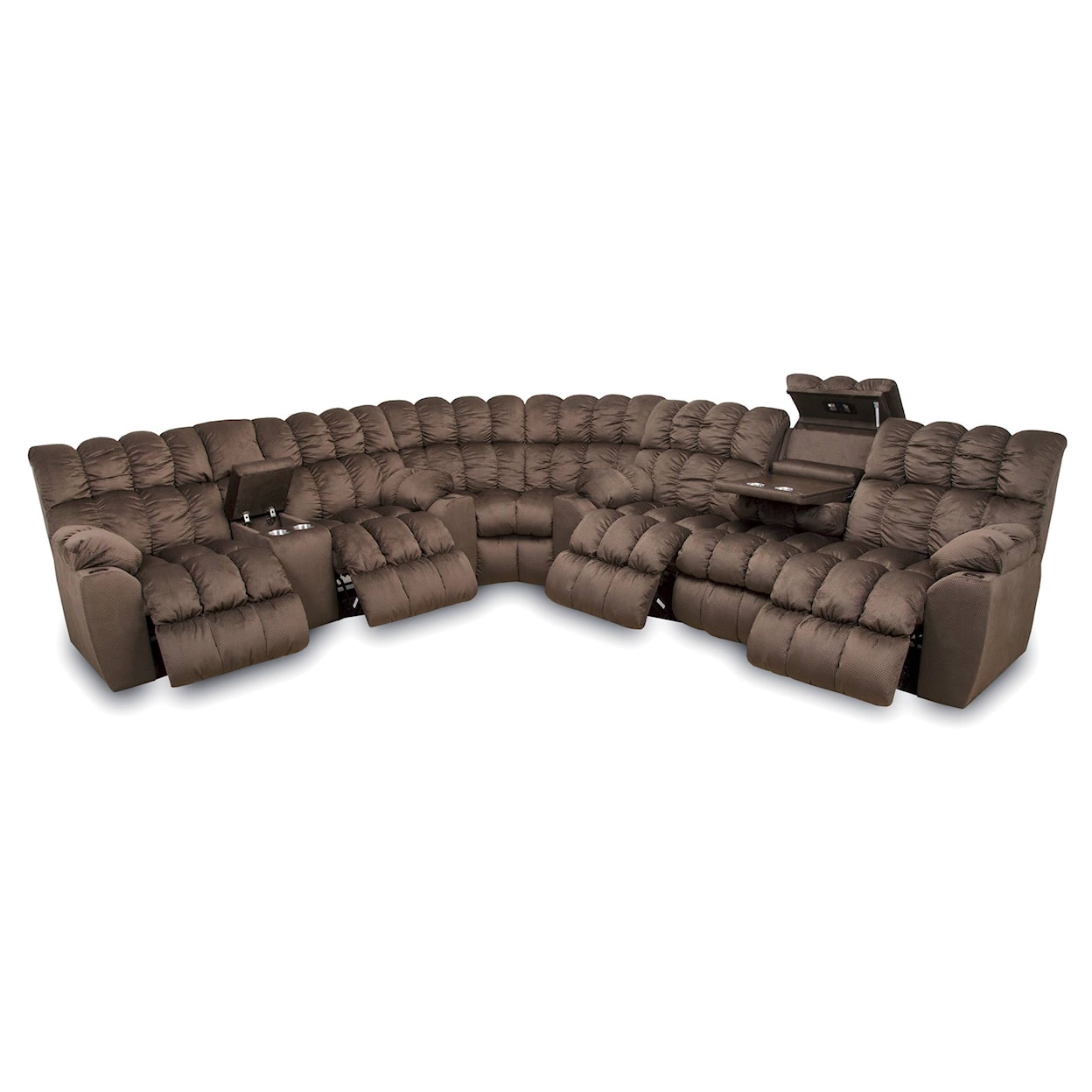 Franklin 440 Brayden Reclining Sectional Sofa