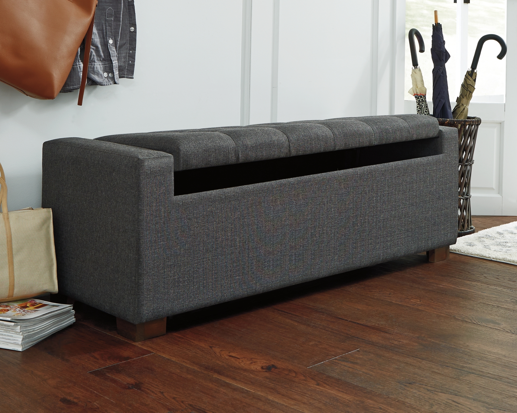 Signature Design by Ashley Cortwell Storage Bench
