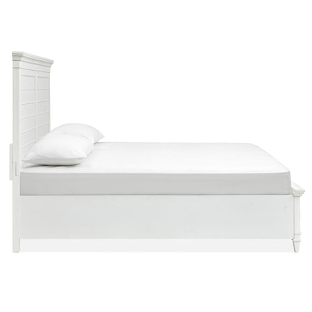 Queen Panel Storage Bed