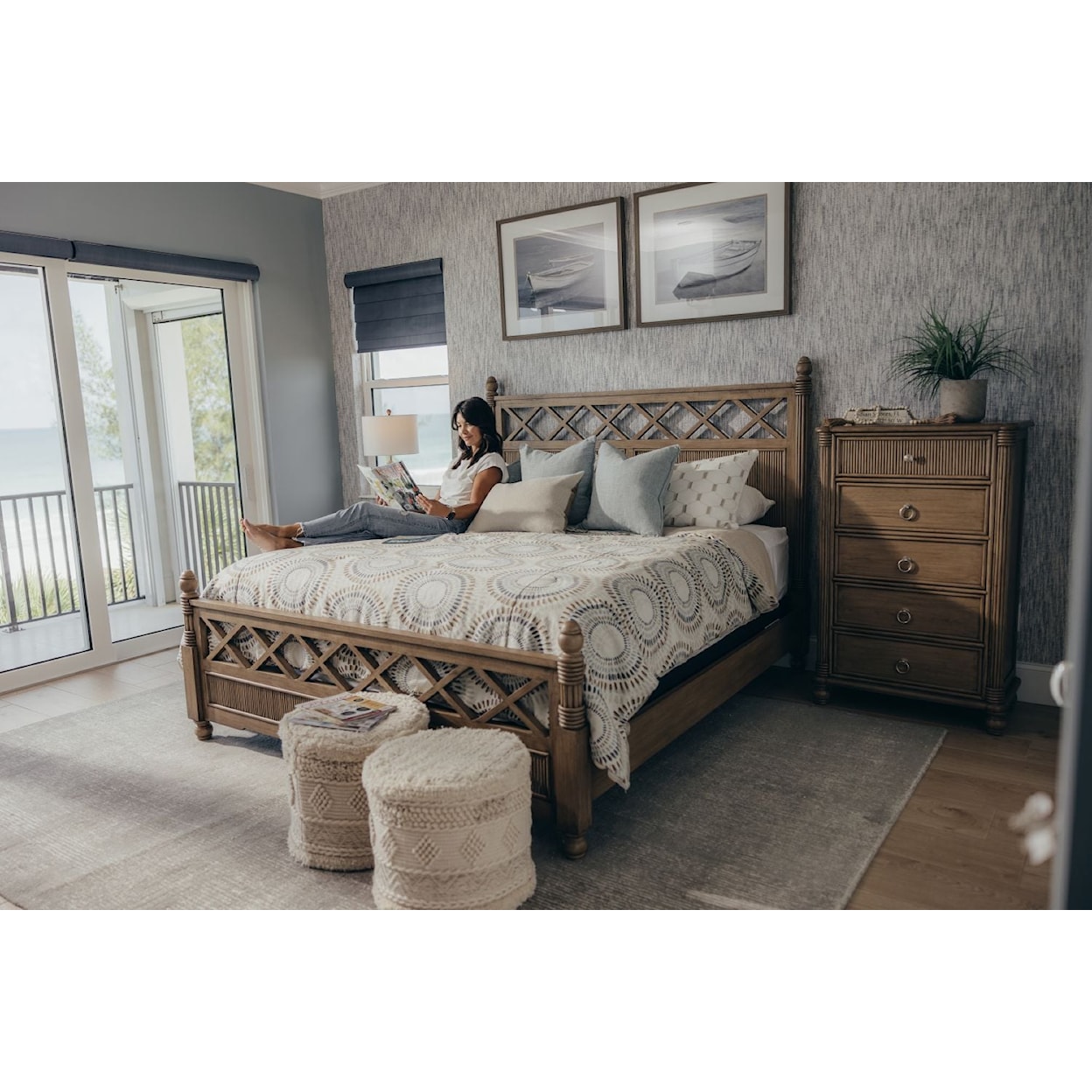 Sea Winds Trading Company Malibu King Bed