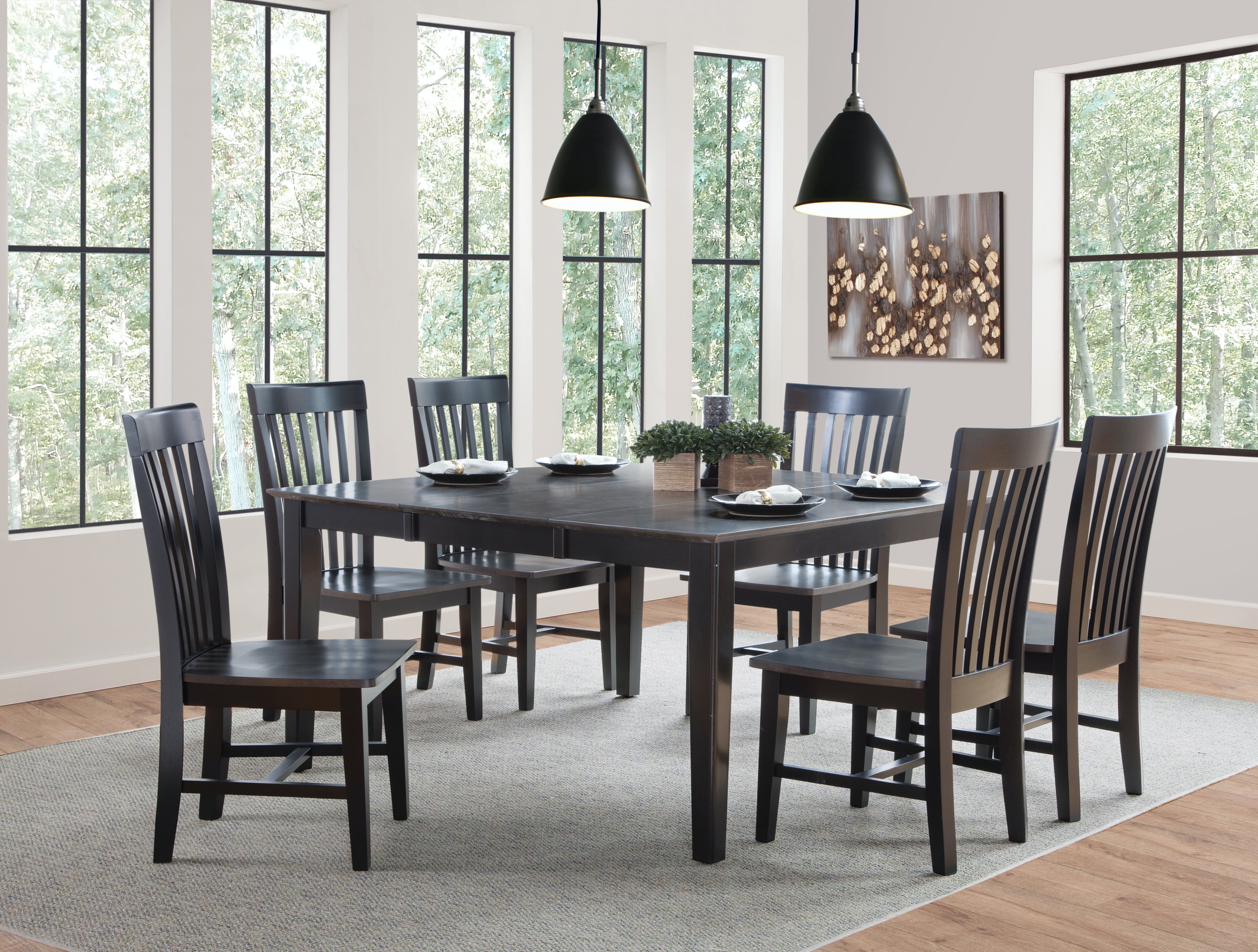 54x30'' Table Top and Shaker Legs