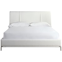 Conway King Bed with Upholstered Bed and Performance Fabric