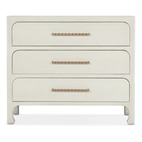 Casual 3-Drawer Cruiser Accent Chest with Soft-Close Guides