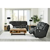 Signature Design by Ashley Martinglenn Power Reclining Loveseat with Console