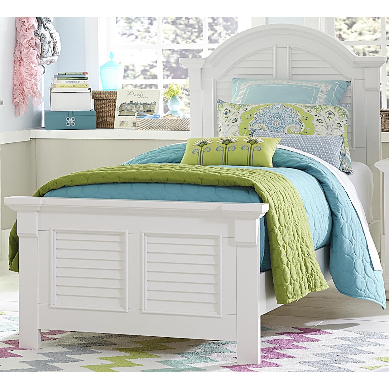 Liberty Furniture Summer House Twin Panel Bed