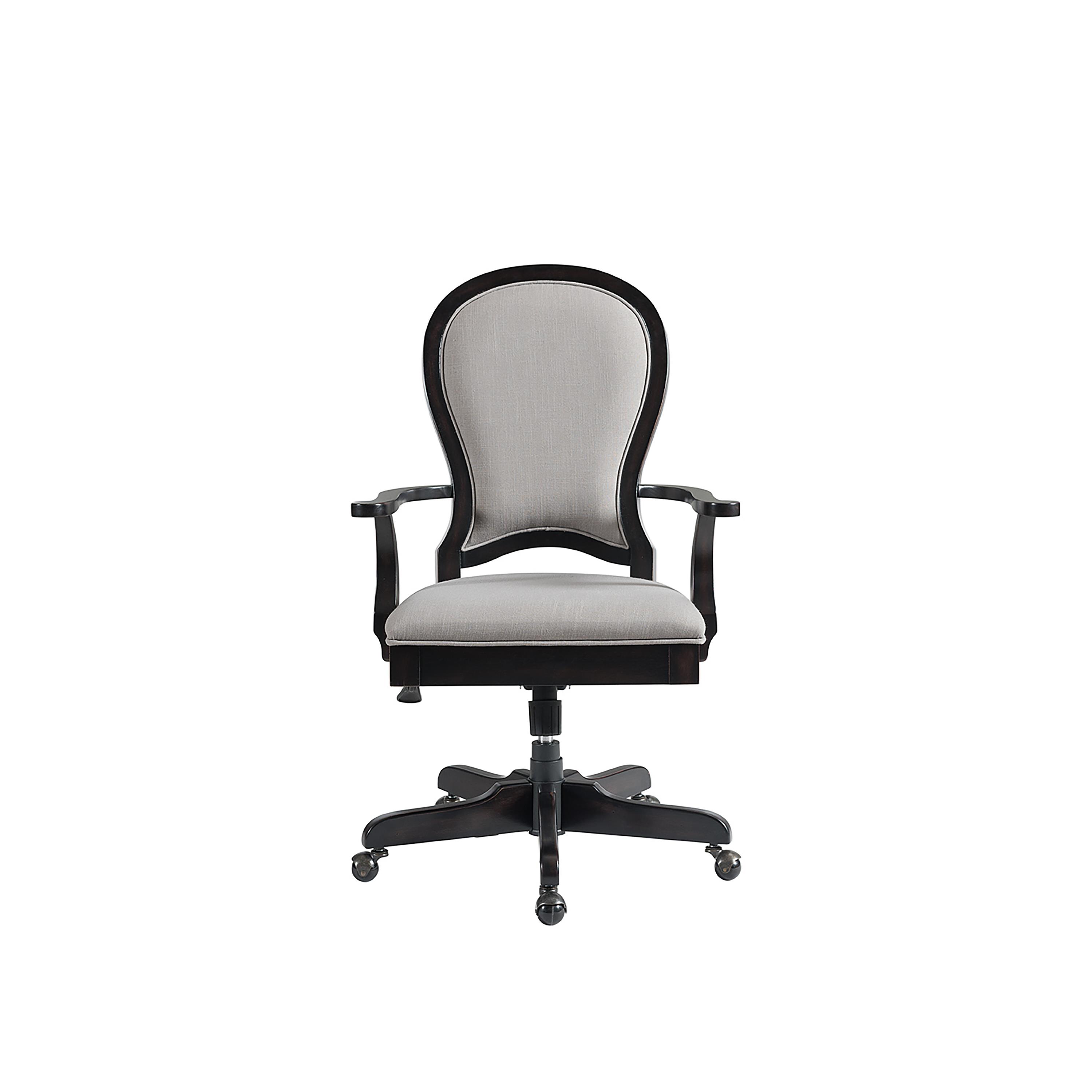 Round desk online chair