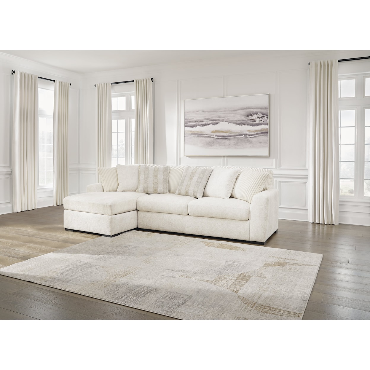 Benchcraft Chessington 2-Piece Sectional With Chaise