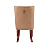 Powell Adler Dining Chair with Faux Leather Upholstery