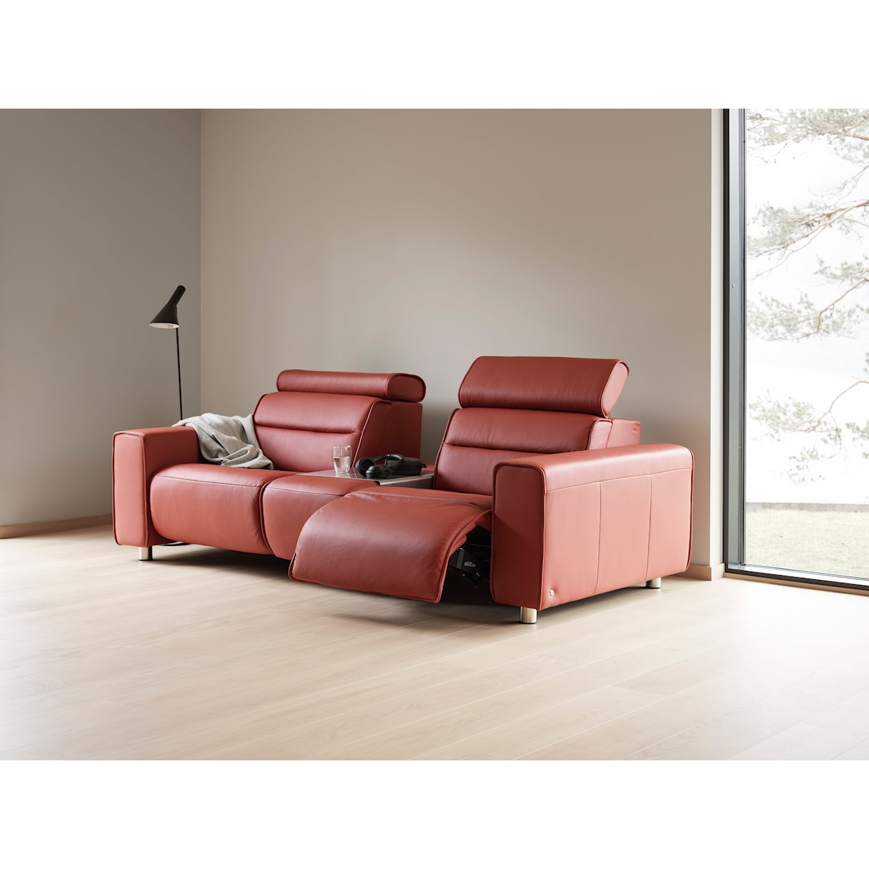 Stressless by Ekornes Emily 2-Seat Power Reclining Sectional