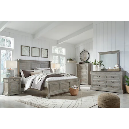 Transitional Queen Bedroom Set