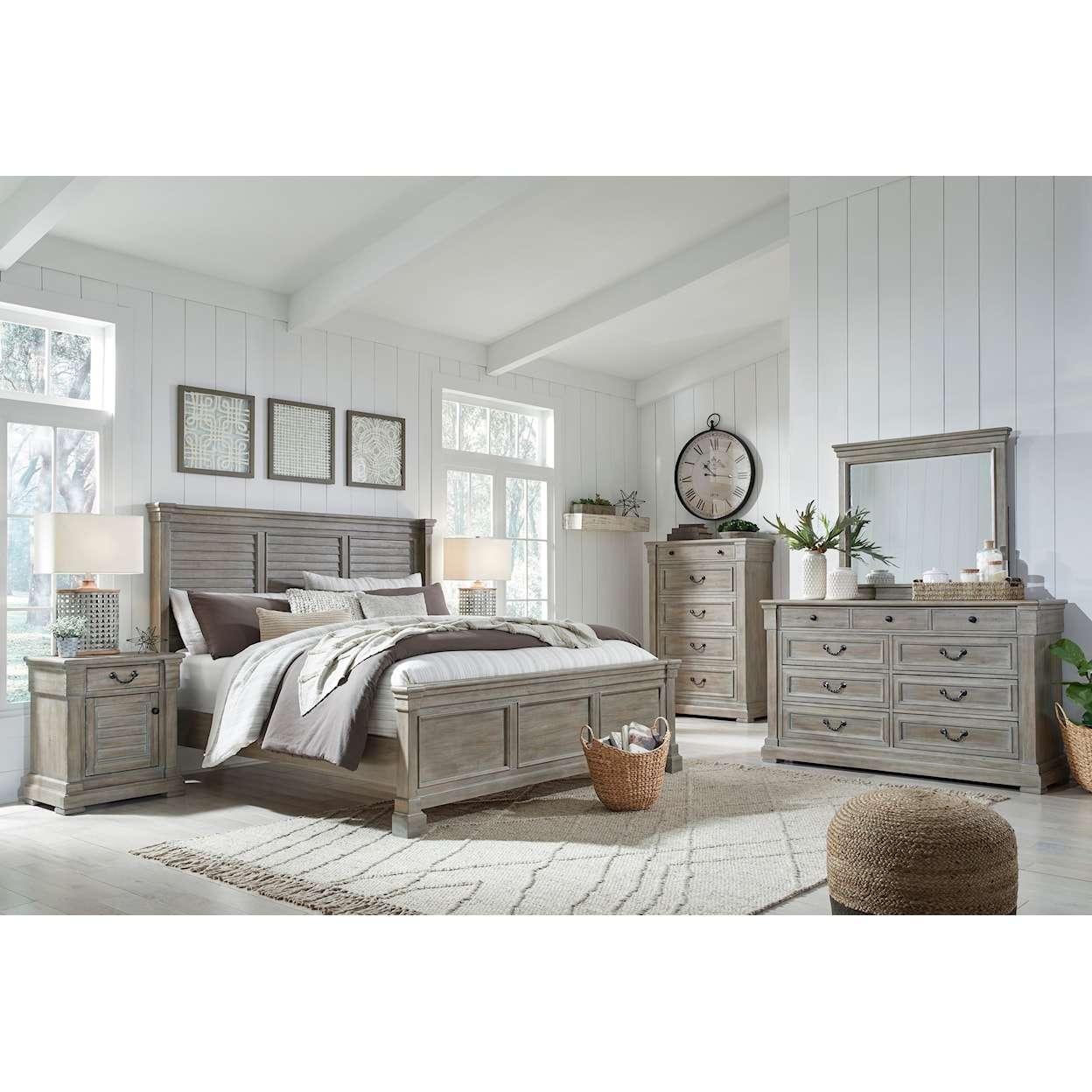 Signature Design by Ashley Moreshire California King Panel Bed