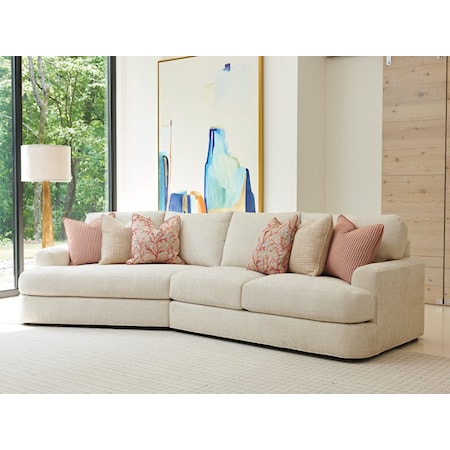 2-Piece Lansing Sectional Sofa w/LAF Cuddler