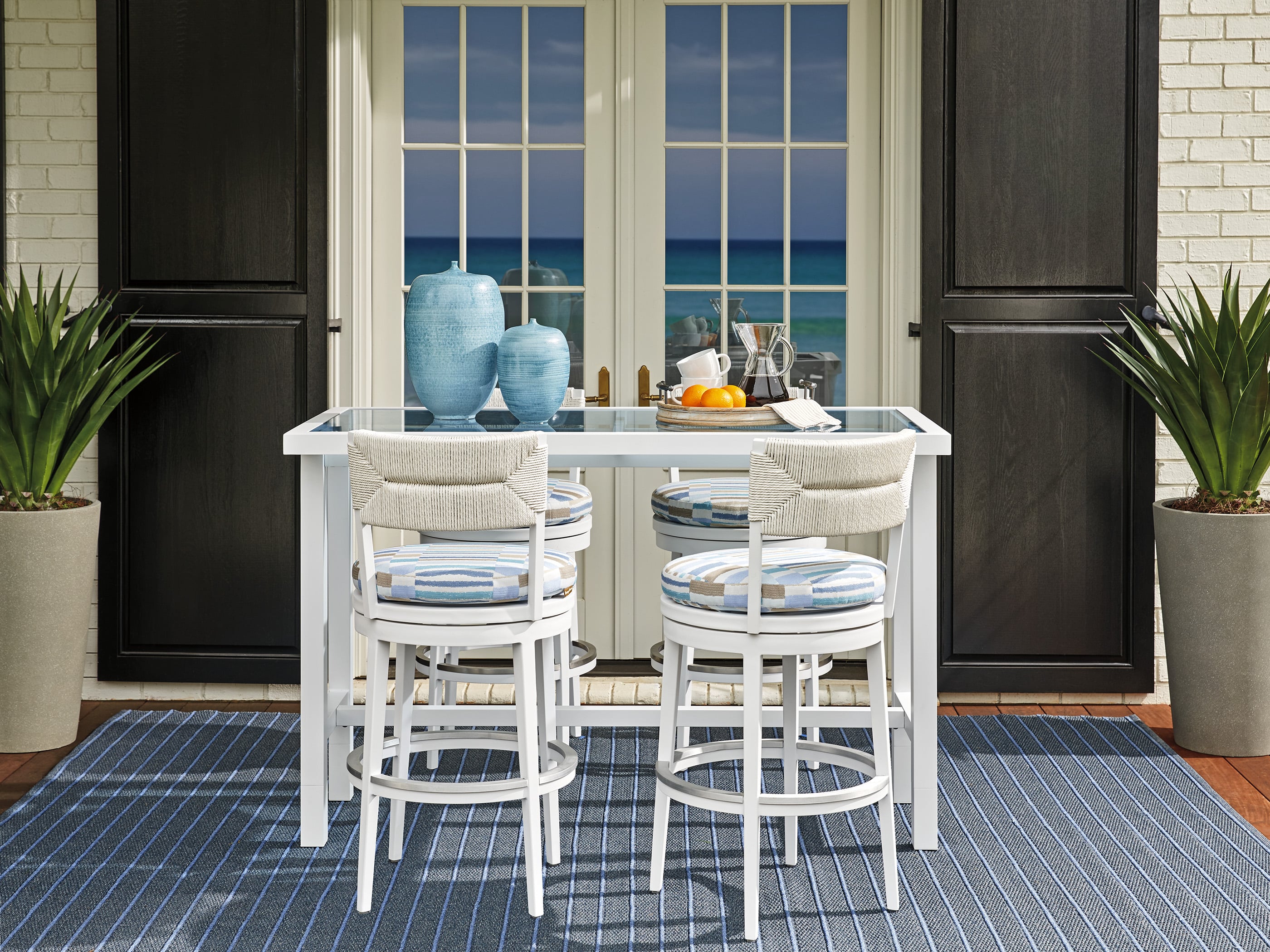 Coastal pub table online set