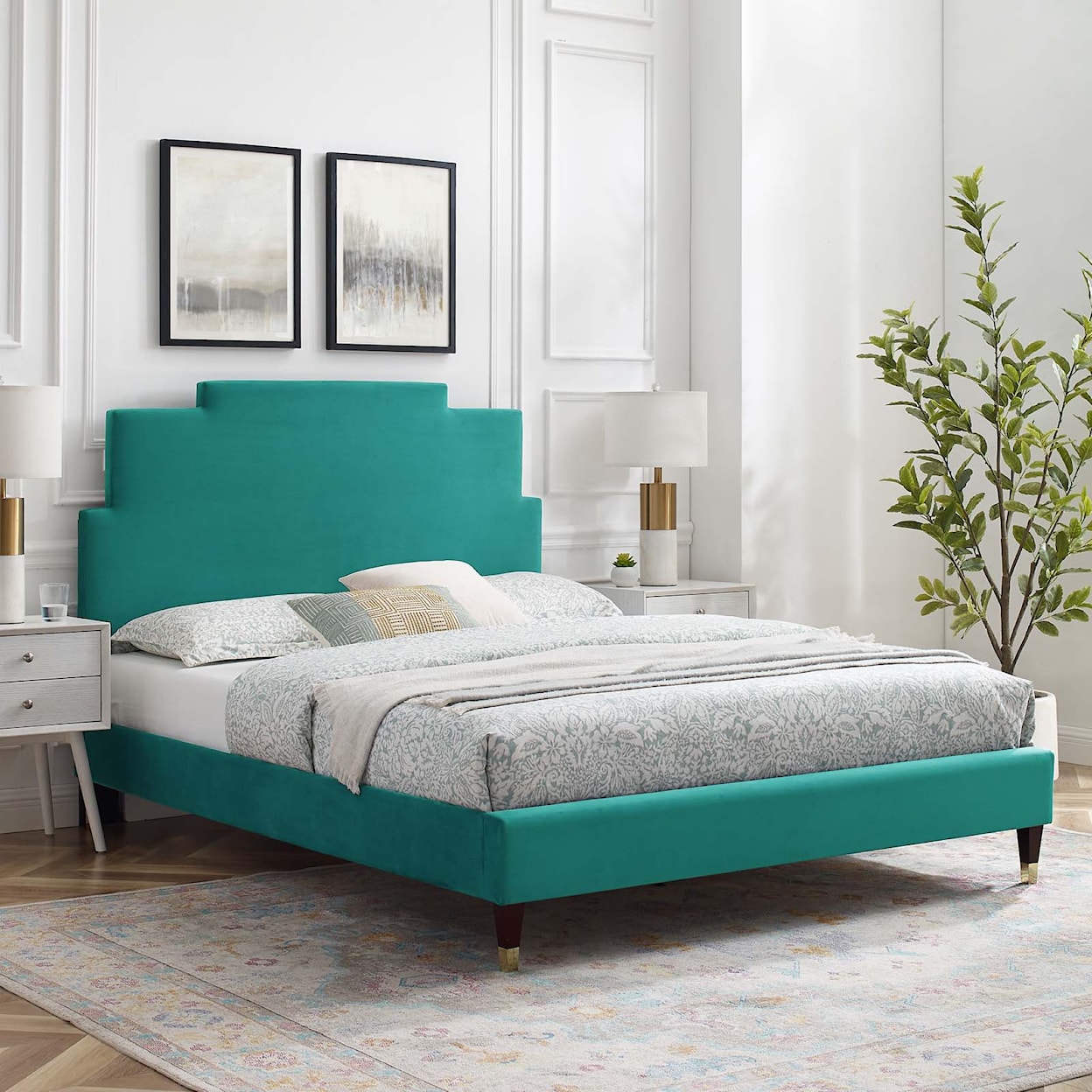 Modway Lindsey Queen Platform Bed