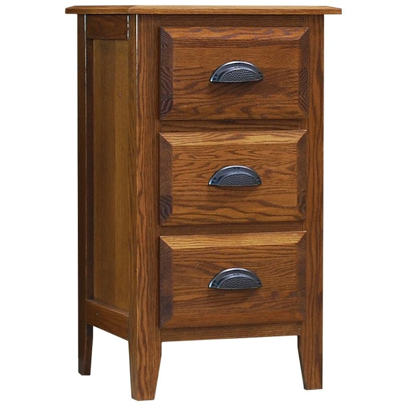 3-Drawer Nightstand