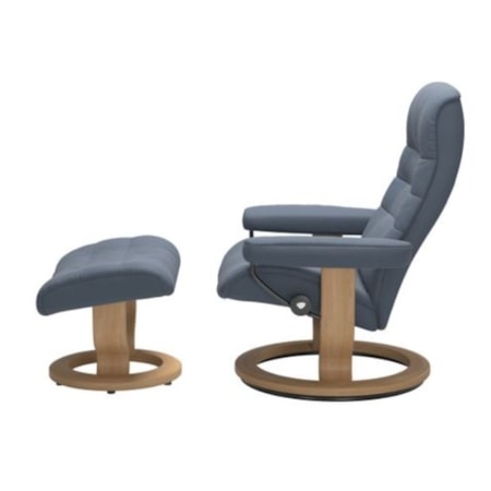 Large Opal Classic Chair &amp; Ottoman