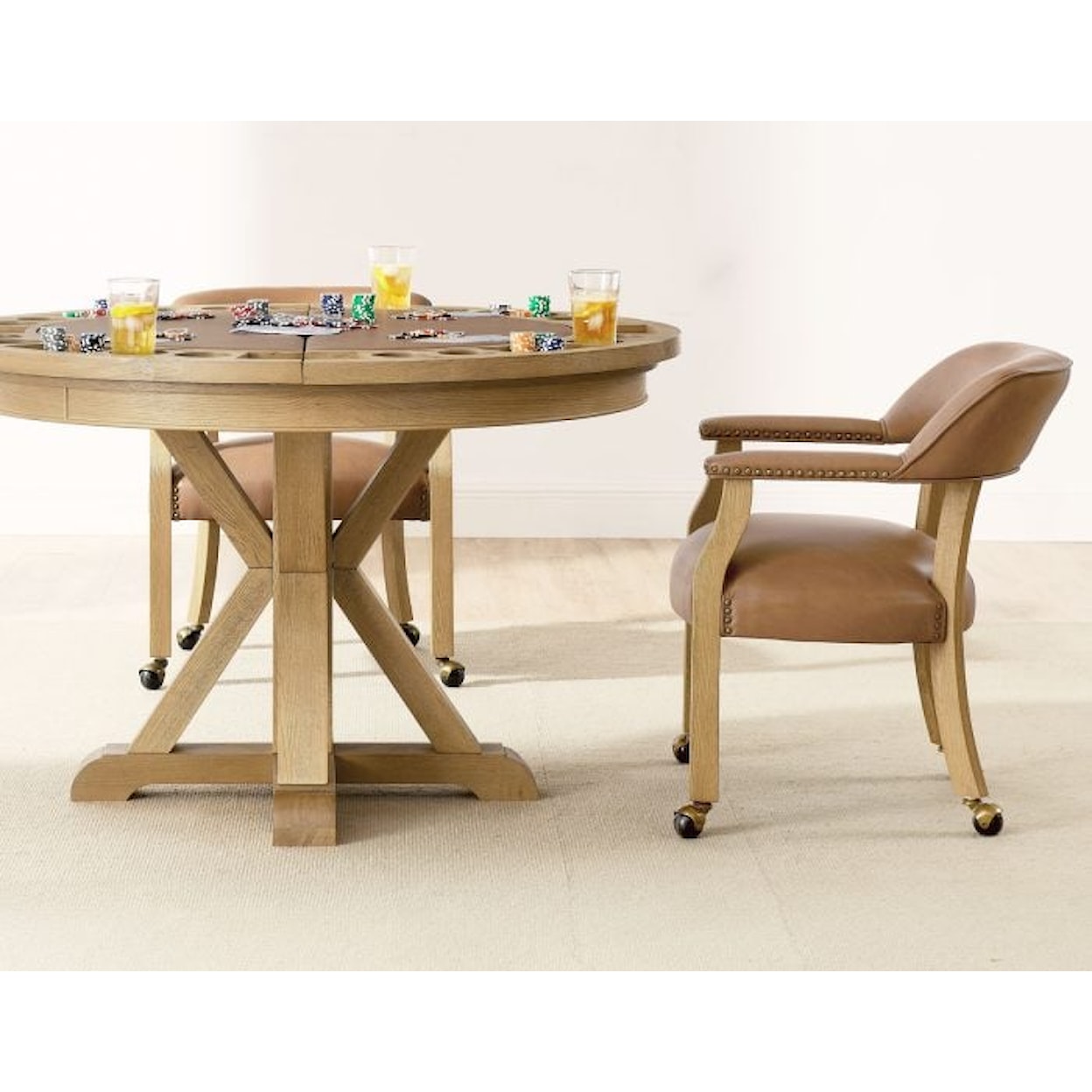 Steve Silver Rylie 6-Piece Game Dining Set